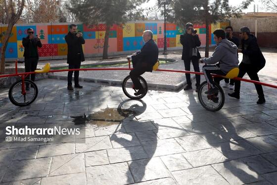 گزارش تصویری | افتتاح بوستان بانوان «شهربانو ادیب»