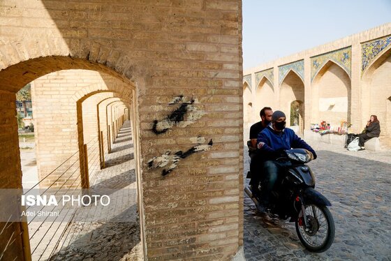 گزارش تصویری | زاینده‌رود خشکید؛ تاریخ اصفهان تخریب شد!