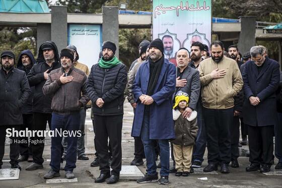 گزارش تصویری | سومین روز بزرگداشت شهید مدافع امنیت «فرج الله شوشتری» در بهشت‌رضا(ع) مشهد