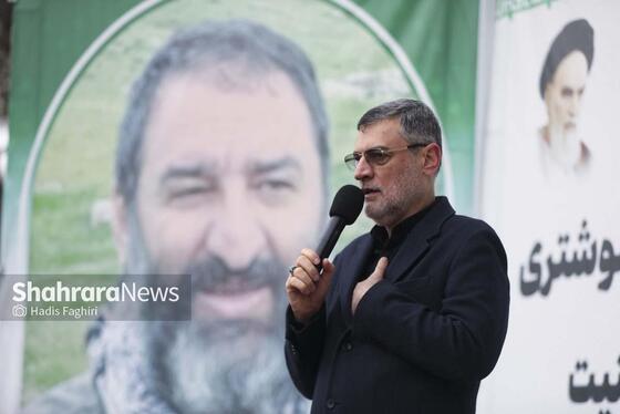 گزارش تصویری | سومین روز بزرگداشت شهید مدافع امنیت «فرج الله شوشتری» در بهشت‌رضا(ع) مشهد