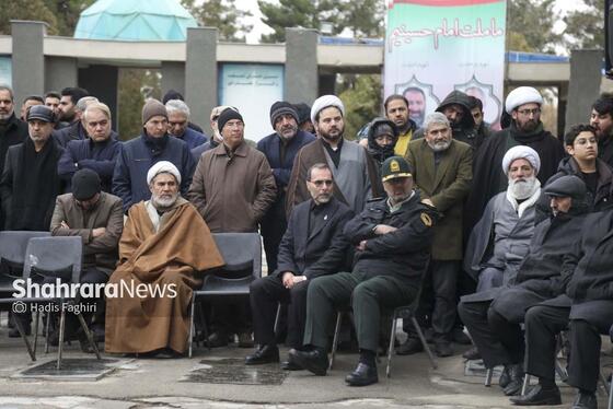 گزارش تصویری | سومین روز بزرگداشت شهید مدافع امنیت «فرج الله شوشتری» در بهشت‌رضا(ع) مشهد