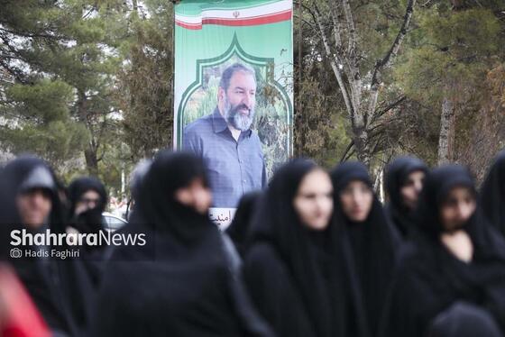 گزارش تصویری | سومین روز بزرگداشت شهید مدافع امنیت «فرج الله شوشتری» در بهشت‌رضا(ع) مشهد