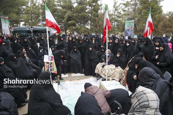گزارش تصویری | سومین روز بزرگداشت شهید مدافع امنیت «فرج الله شوشتری» در بهشت‌رضا(ع) مشهد