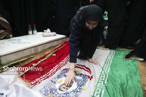 گزارش تصویری | سومین روز بزرگداشت شهید مدافع امنیت «فرج الله شوشتری» در بهشت‌رضا(ع) مشهد