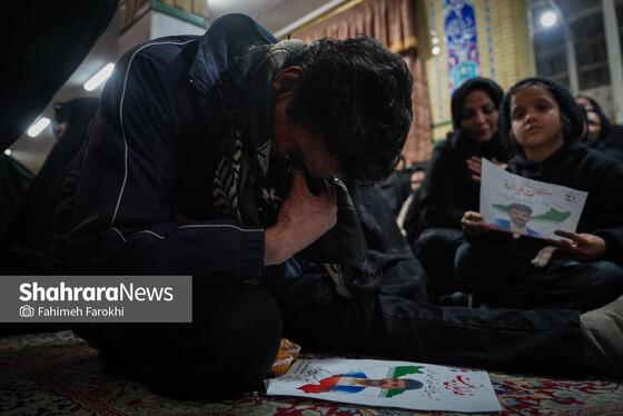 گزارش تصویری | تشییع پیکر شهدای مدافع امنیت در هوای برفی مشهد