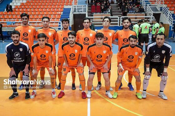 گزارش تصویری | لیگ دسته اول فوتسال | مسابقه بازرگانی دائم‌پناه مشهد و عمران‌بتن اکباتان همدان