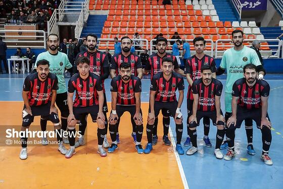 گزارش تصویری | لیگ دسته اول فوتسال | مسابقه بازرگانی دائم‌پناه مشهد و عمران‌بتن اکباتان همدان