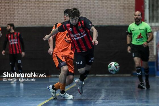 گزارش تصویری | لیگ دسته اول فوتسال | مسابقه بازرگانی دائم‌پناه مشهد و عمران‌بتن اکباتان همدان