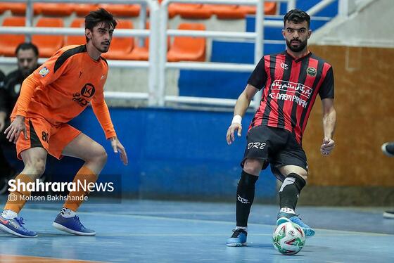 گزارش تصویری | لیگ دسته اول فوتسال | مسابقه بازرگانی دائم‌پناه مشهد و عمران‌بتن اکباتان همدان