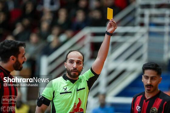 گزارش تصویری | لیگ دسته اول فوتسال | مسابقه بازرگانی دائم‌پناه مشهد و عمران‌بتن اکباتان همدان