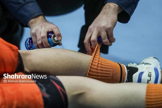 گزارش تصویری | لیگ دسته اول فوتسال | مسابقه بازرگانی دائم‌پناه مشهد و عمران‌بتن اکباتان همدان