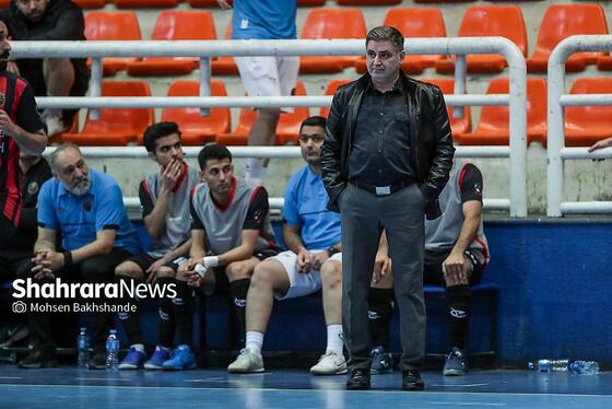 گزارش تصویری | لیگ دسته اول فوتسال | مسابقه بازرگانی دائم‌پناه مشهد و عمران‌بتن اکباتان همدان