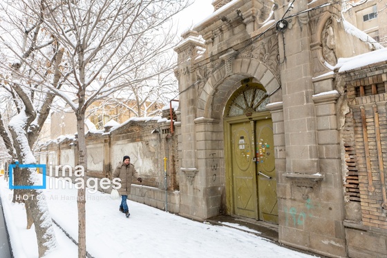 گزارش تصویری | برف در تبریز