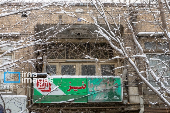 گزارش تصویری | برف در تبریز