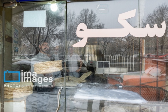گزارش تصویری | برف در تبریز
