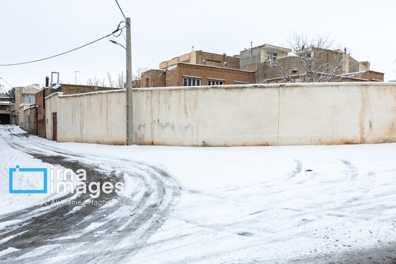 گزارش تصویری | برف در تبریز