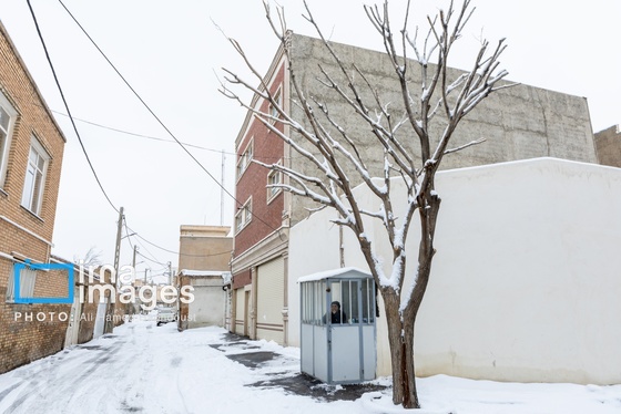 گزارش تصویری | برف در تبریز