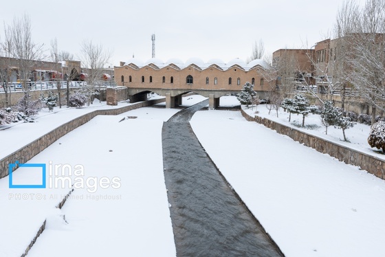 گزارش تصویری | برف در تبریز