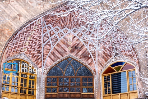 گزارش تصویری | برف در تبریز