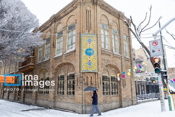 گزارش تصویری | برف در تبریز