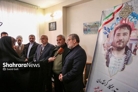 گزارش تصویری | دیدار شهردار مشهد مقدس با خانواده شهید «عیسی علیپور»