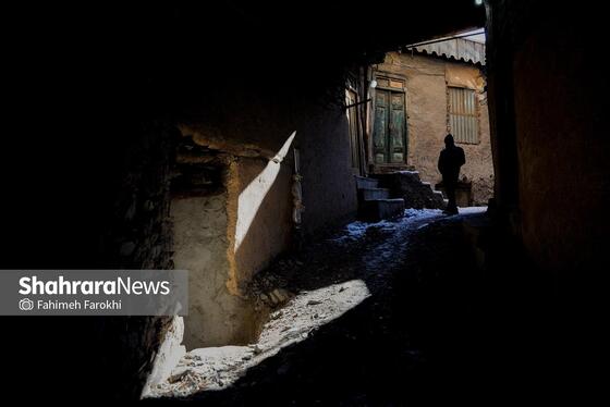 گزارش تصویری | طبیعت زمستانی روستای کنگ