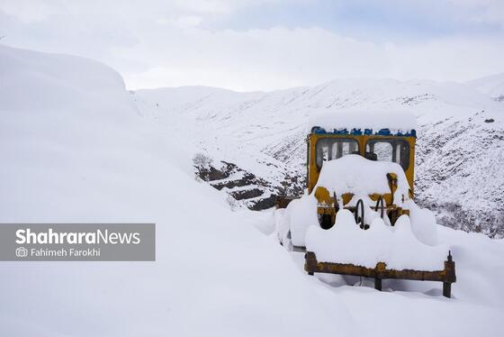 گزارش تصویری | طبیعت زمستانی روستای کنگ