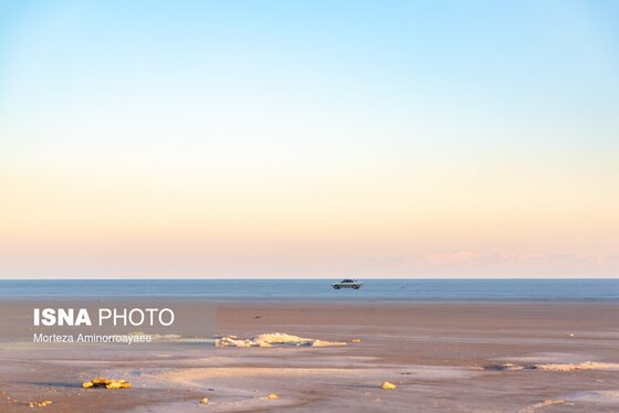 گزارش تصویری | قلعه کاظم داشی؛ اثر تاریخی در سایه خشکی دریاچه ارومیه