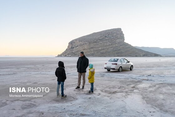 گزارش تصویری | قلعه کاظم داشی؛ اثر تاریخی در سایه خشکی دریاچه ارومیه