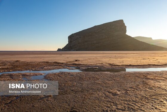 گزارش تصویری | قلعه کاظم داشی؛ اثر تاریخی در سایه خشکی دریاچه ارومیه