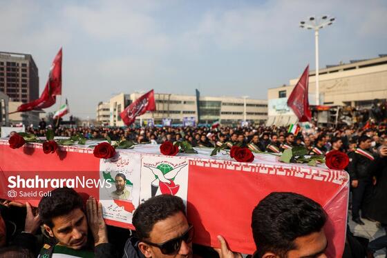 گزارش تصویری | مراسم تشییع پیکر شهید «عیسی علیپور» از شهدای خدمت شهرداری مشهد ۱