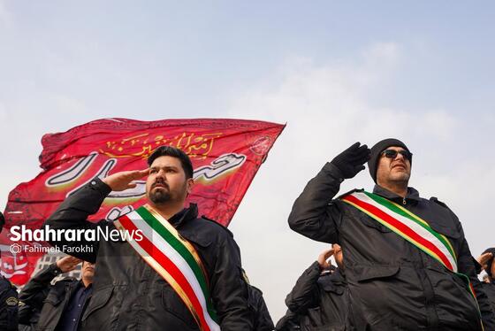 گزارش تصویری | مراسم تشییع پیکر شهید «عیسی علیپور» از شهدای خدمت شهرداری مشهد ۲