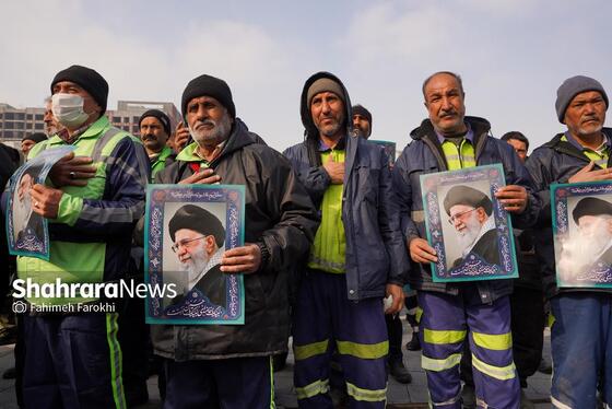 گزارش تصویری | مراسم تشییع پیکر شهید «عیسی علیپور» از شهدای خدمت شهرداری مشهد ۲