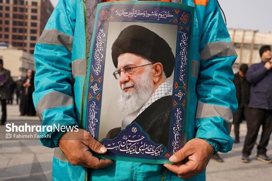 گزارش تصویری | مراسم تشییع پیکر شهید «عیسی علیپور» از شهدای خدمت شهرداری مشهد ۲