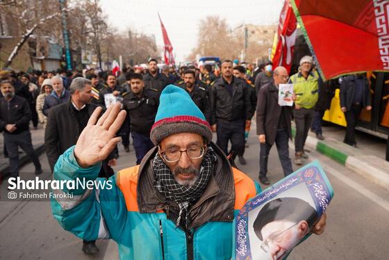 گزارش تصویری | مراسم تشییع پیکر شهید «عیسی علیپور» از شهدای خدمت شهرداری مشهد ۲