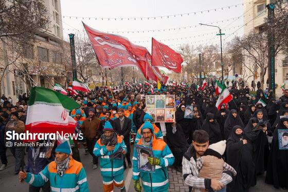 گزارش تصویری | مراسم تشییع پیکر شهید «عیسی علیپور» از شهدای خدمت شهرداری مشهد ۲