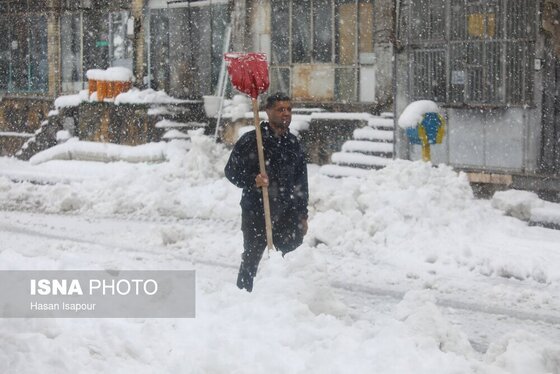 گزارش تصویری | بارش سنگین برف در شهرستان سوادکوه - مازندران