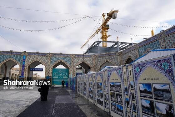 گزارش تصویری | بازدید جمعی از خبرنگاران موسسه فرهنگی شهرآرا از پروژه های عمرانی حرم مطهر رضوی