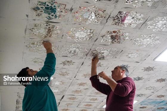 گزارش تصویری | بازدید جمعی از خبرنگاران موسسه فرهنگی شهرآرا از پروژه های عمرانی حرم مطهر رضوی