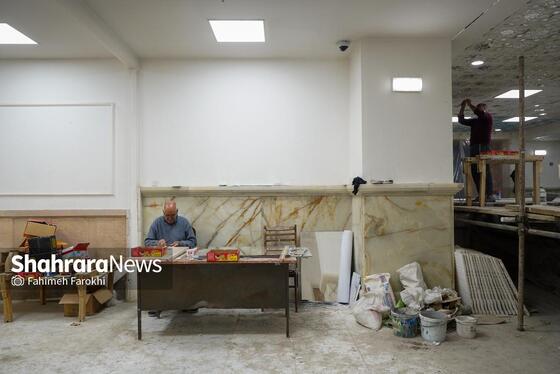 گزارش تصویری | بازدید جمعی از خبرنگاران موسسه فرهنگی شهرآرا از پروژه های عمرانی حرم مطهر رضوی