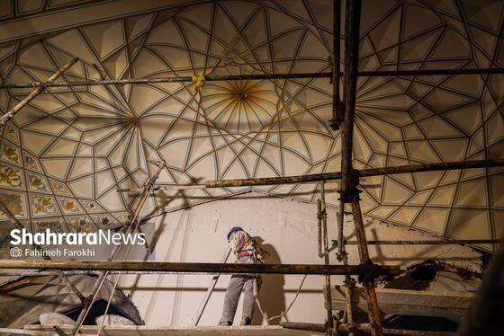 گزارش تصویری | بازدید جمعی از خبرنگاران موسسه فرهنگی شهرآرا از پروژه های عمرانی حرم مطهر رضوی