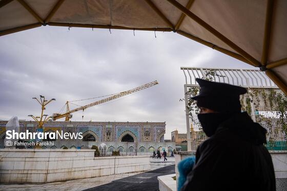 گزارش تصویری | بازدید جمعی از خبرنگاران موسسه فرهنگی شهرآرا از پروژه های عمرانی حرم مطهر رضوی