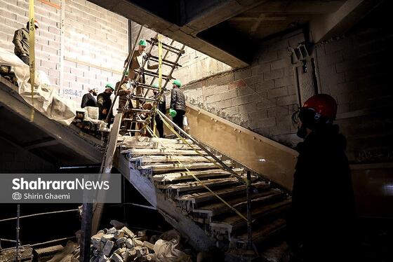 گزارش تصویری | بازدید جمعی از خبرنگاران موسسه فرهنگی شهرآرا از پروژه های عمرانی حرم مطهر رضوی