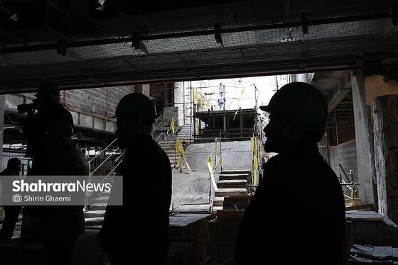 گزارش تصویری | بازدید جمعی از خبرنگاران موسسه فرهنگی شهرآرا از پروژه های عمرانی حرم مطهر رضوی