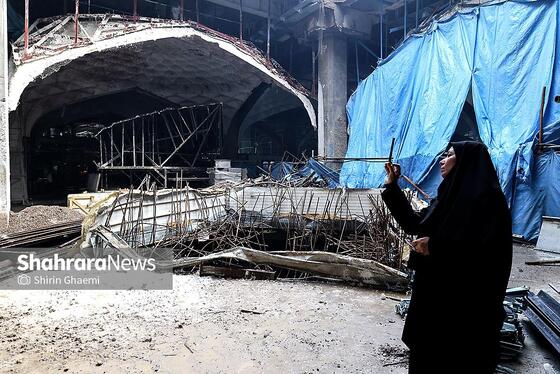 گزارش تصویری | بازدید جمعی از خبرنگاران موسسه فرهنگی شهرآرا از پروژه های عمرانی حرم مطهر رضوی