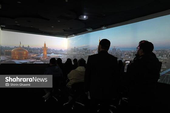 گزارش تصویری | بازدید جمعی از خبرنگاران موسسه فرهنگی شهرآرا از پروژه های عمرانی حرم مطهر رضوی