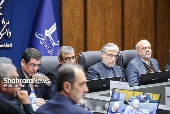 گزارش تصویری | سفر وزیر علوم به مشهد