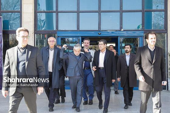 گزارش تصویری | سفر وزیر علوم به مشهد