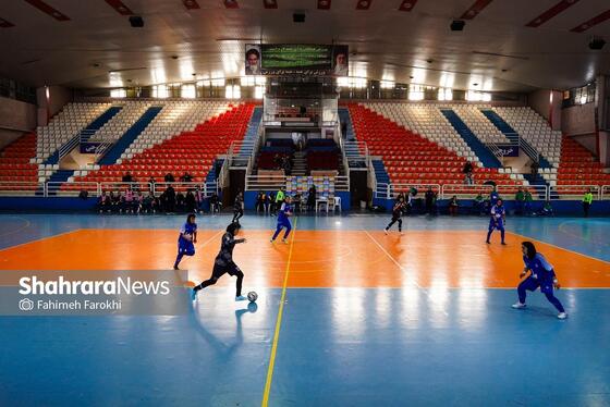 گزارش تصویری | لیگ برتر فوتسال بانوان | مسابقه دائم پناه مشهد و گلبرگ تاکستان