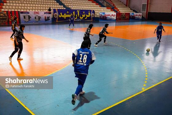 گزارش تصویری | لیگ برتر فوتسال بانوان | مسابقه دائم پناه مشهد و گلبرگ تاکستان